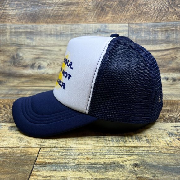 The Killers All These Things That I've Done Mens Trucker Hat Navy Snapback Cap - Picture 4 of 8